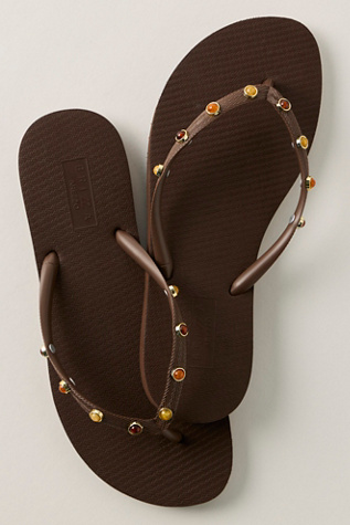 Englewood Embellished Flip Flops