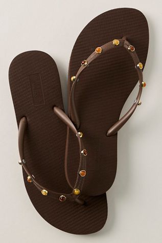 Englewood Embellished Flip Flops