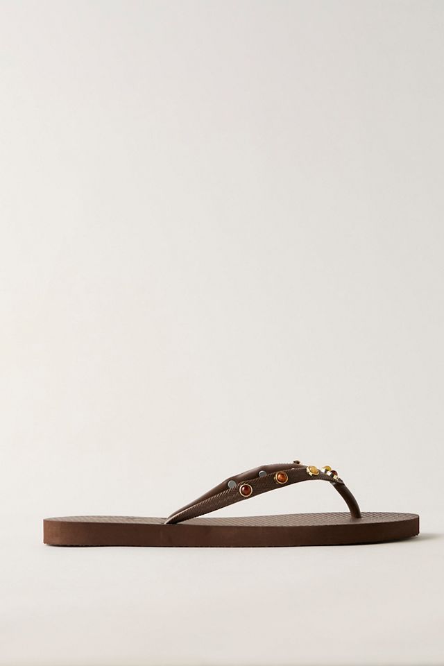 Englewood Embellished Flip Flops #2