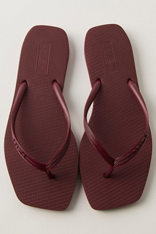Going Coastal Flip Flops by Brizza Arezzo at Free People in Red, Size: US 5