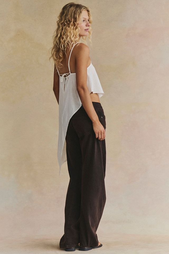 Sandshell Linen Delia Top #1