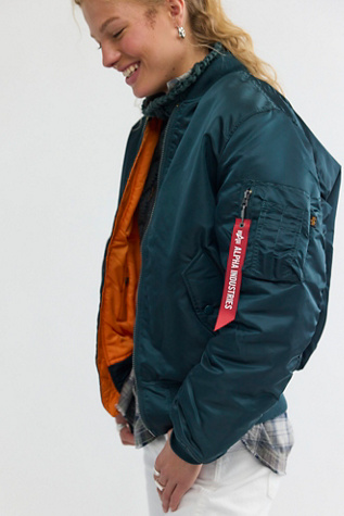 Alpha Industries Ma-1 Heritage Fit Flight Bomber Jacket