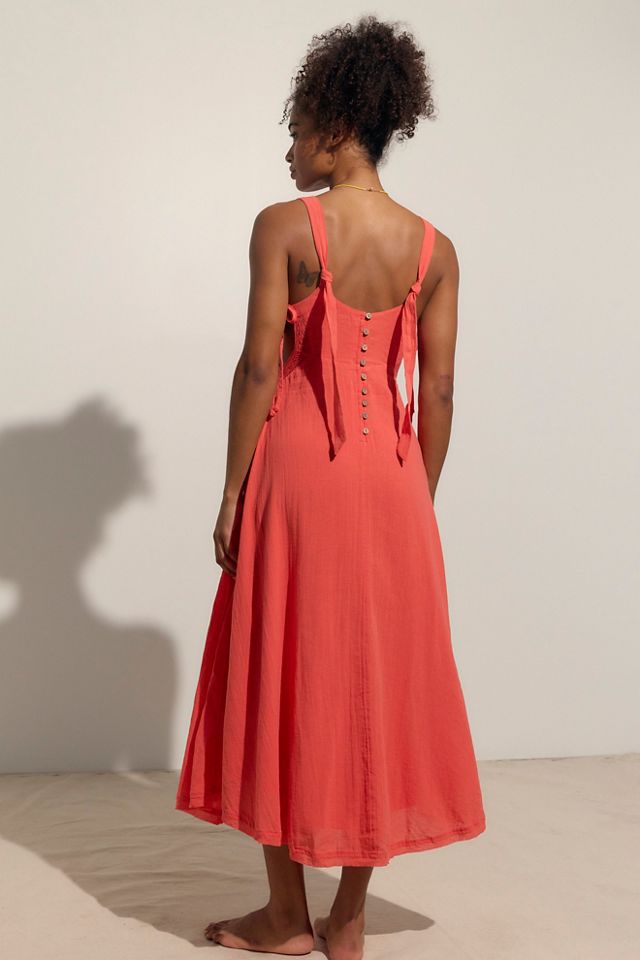Robe midi en coton Vivi #1