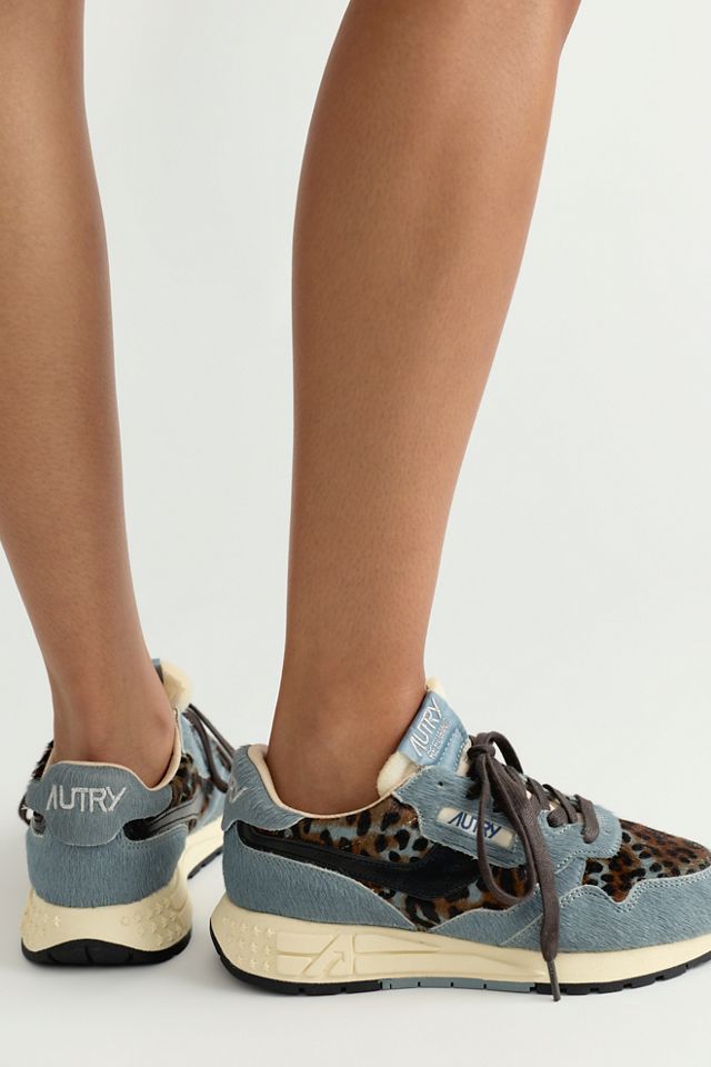 Autry Reelwind Animal Print Low-Top Sneakers #3