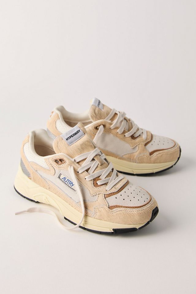 Autry Hyperway Hair-On Low-Top Sneakers #1