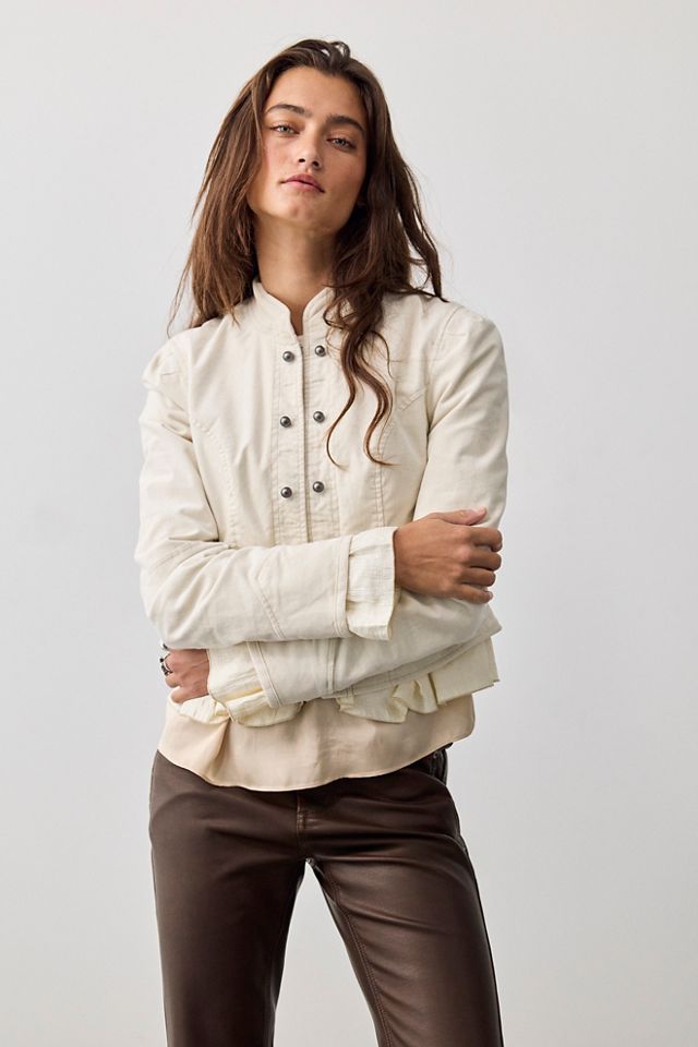 Cloud Nine Ruffle Band Jacket #3
