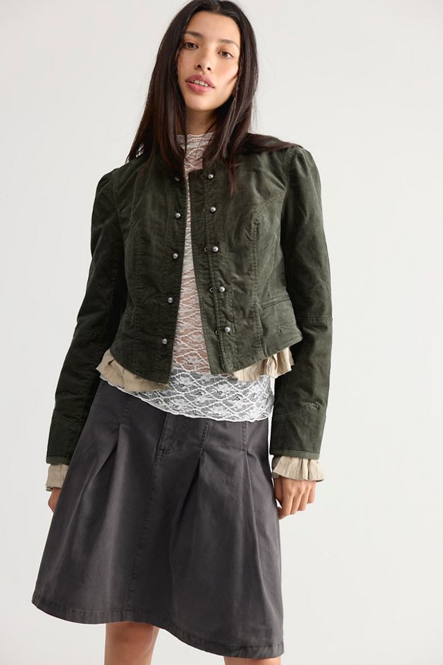 Cloud Nine Ruffle Band Jacket #3