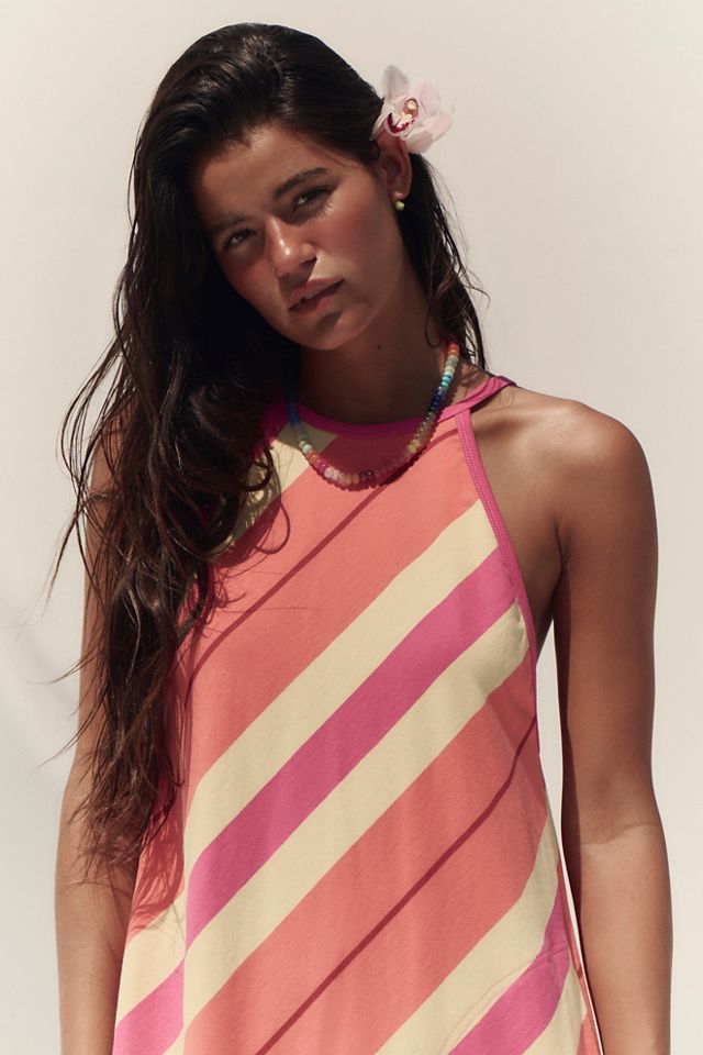 Sunspell Striped Midi Dress #2