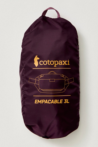 Женская сумка Cotopaxi Empacable 3L Sling, цвет: Acai — фото 4