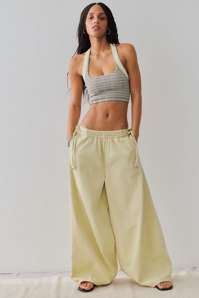 Wide Awake Striped Halter Tank #2