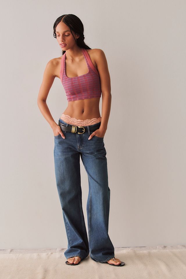 Wide Awake Striped Halter Tank #2