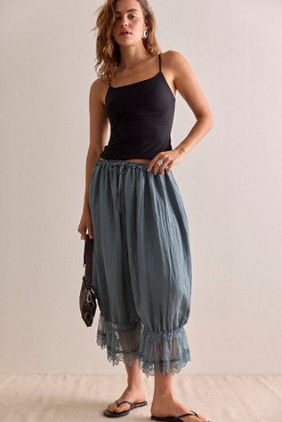 Charlie Microfiber Cami by Intimately at Free People in Black, Size: XS