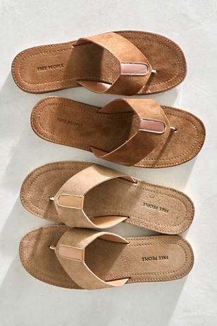 Niko Thong Sandals by Free People in Brown, Size: US 7