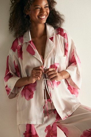 Another Chance Sleep Shirt by Intimately at Free People in White, Size: L