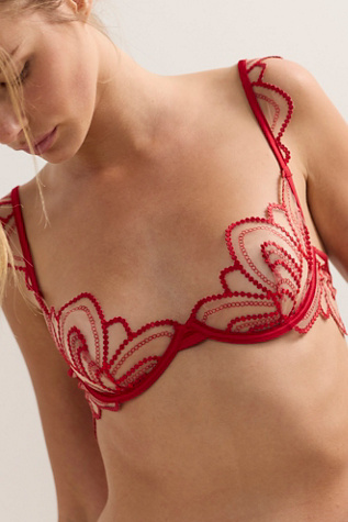 Bluebella Soraya Sheer Embroidered Underwire Bra