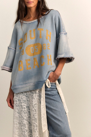 Женский свитер We The Free Faded Memory Pullover, цвет: Комбинированный — фото 3