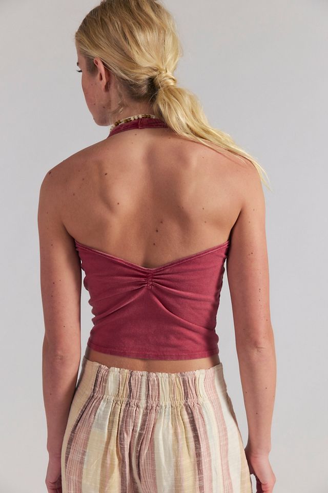 We The Free Sweetheart Halter Top #1