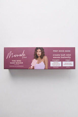 Мини-плойка для волн Mermade Hair Pro Waver, 1 дюйм, цвет: Розовый — фото 4