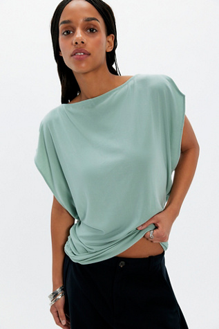 Pearson Tee at Free People in Mermaids Tail, Size: Large