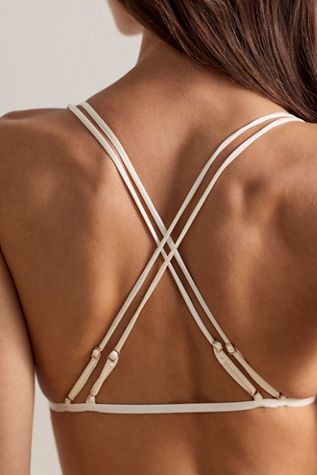 Understated Micro Triangle Bralette