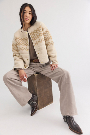 Barbour Ferrisdale Fair Isle Fleece Jacket