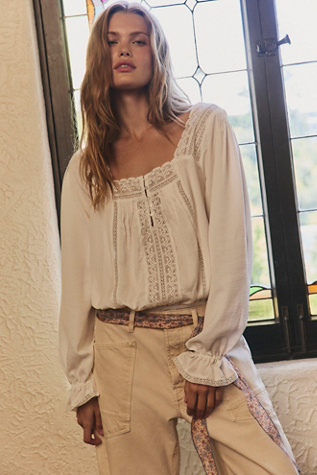 Eternal Sunshine Bodysuit by Intimately at Free People in White, Size: S