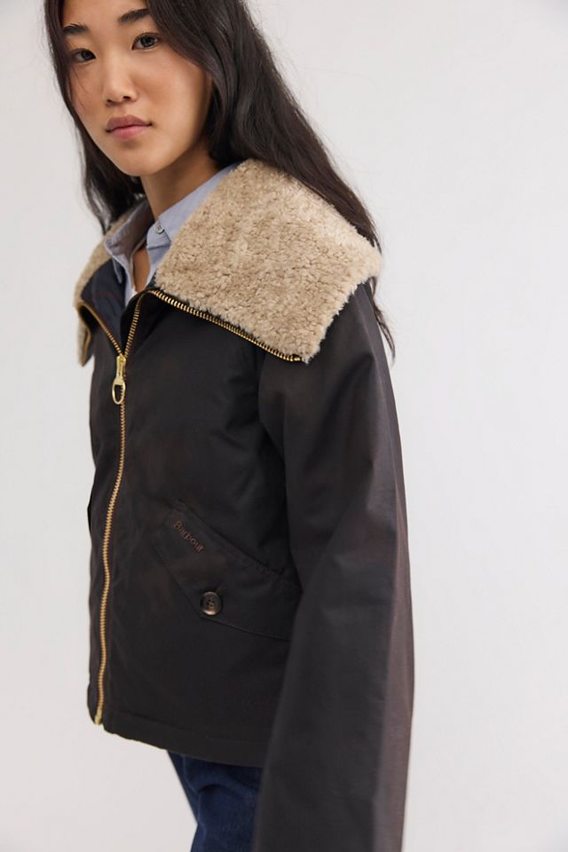 Barbour Mary Waxed Cotton Jacket #2