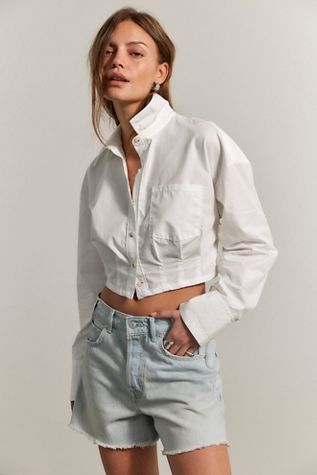 We The Free Remi Reworked Button Down Top