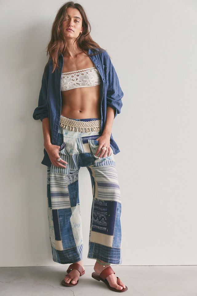 We The Free Symphony Patched Wide Leg Jeans #3