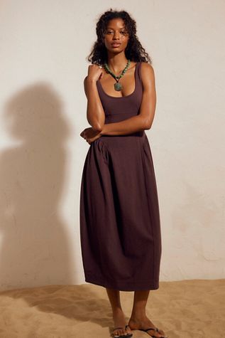 Shona Joy Campbell Drop-Waist Maxi Dress | Free People