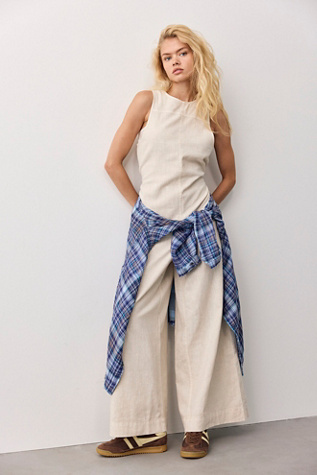 Do No Wrong Linen Jumpsuit