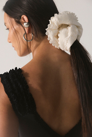 Aurette Scrunchie at Free People in Ivory
