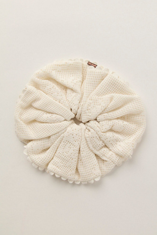 Aurette Scrunchie by Free People in White