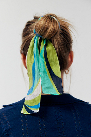 Vessa Hair Ribbon by Free People in Black