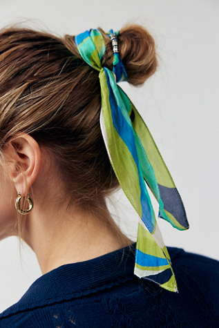 Vessa Pony Scarf at Free People in Psychedelic