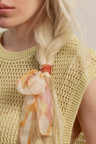 Vessa Pony Scarf at Free People in Watercolor