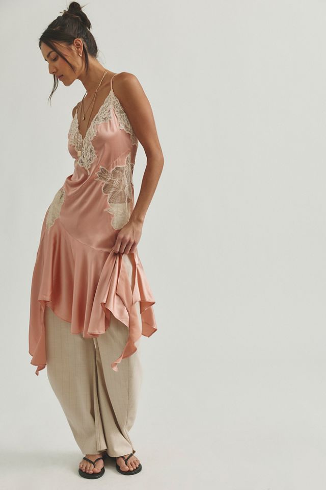 Robe midi en soie Lani For Love & Lemons #1
