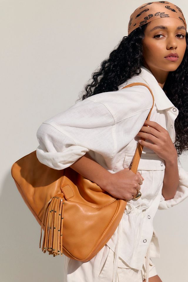 Layla Leather Messenger Bag #6