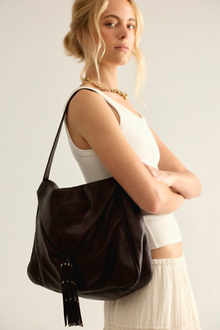 Layla Leather Messenger Bag