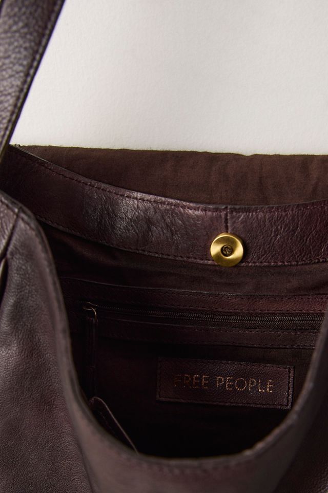 Layla Leather Messenger Bag #3
