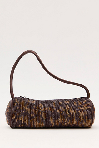 Bailey Beaded Barrel Bag