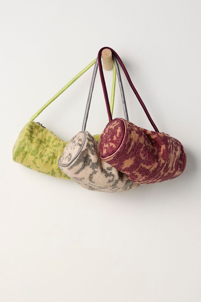Bailey Beaded Barrel Bag #1