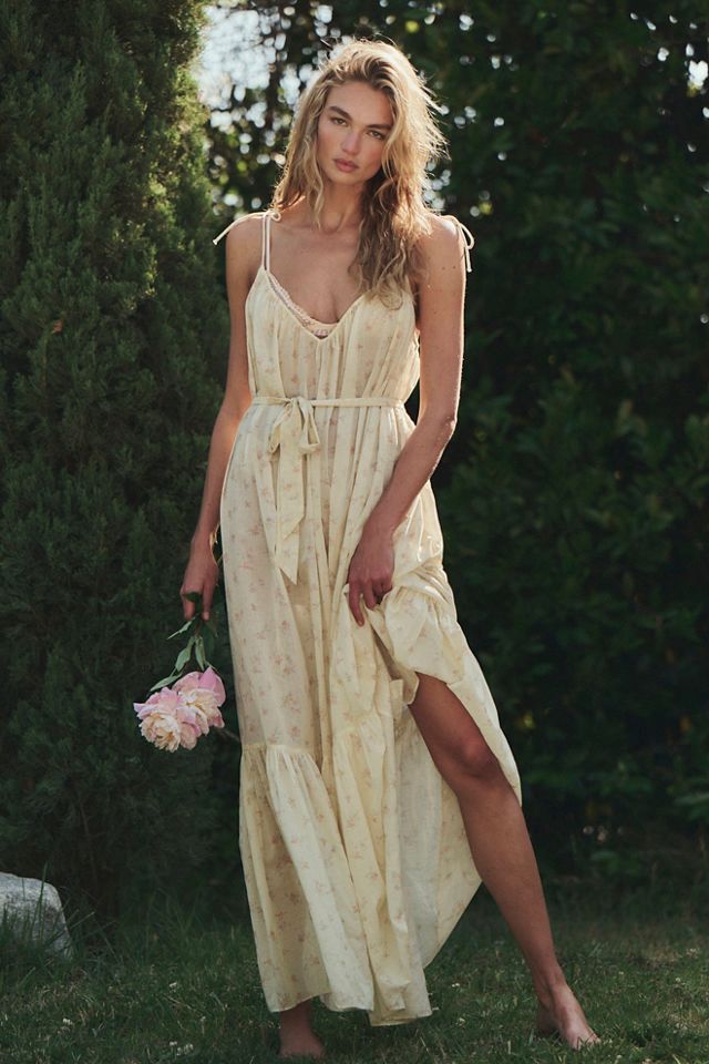 LoveShackFancy Hale Maxi Dress #3