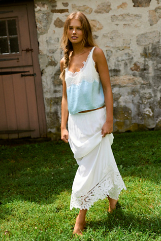 Buttercup Maxi Slip Skirt