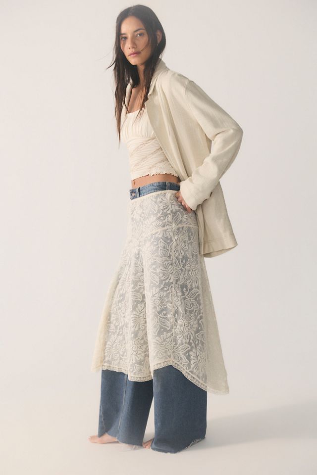 Jupe midi transparente Sheer Emotion #10