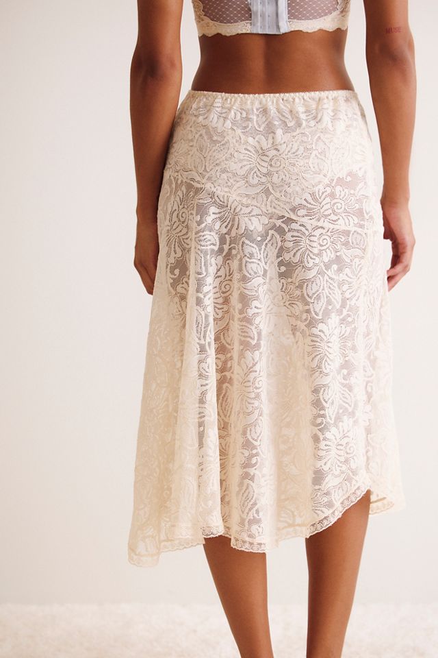 Jupe midi transparente Sheer Emotion #12