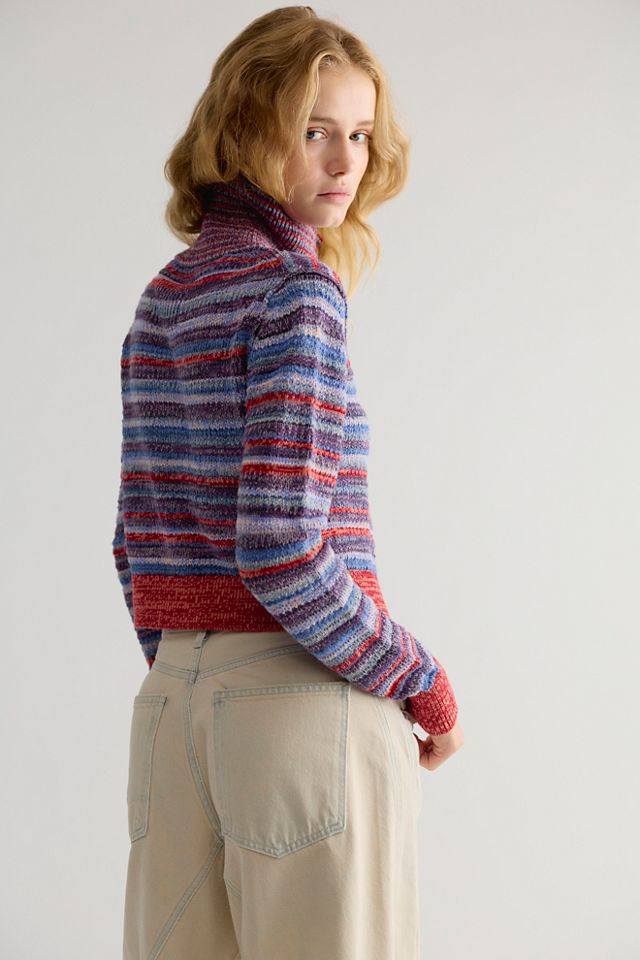 We The Free Alyson Striped Cardi #1