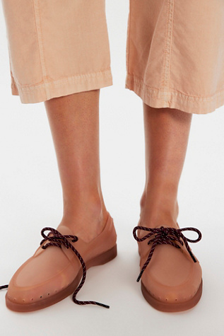 Sperry Authentic Original 2-Eye Jelly Boat Shoes at Free People in Cork, Size: US 7