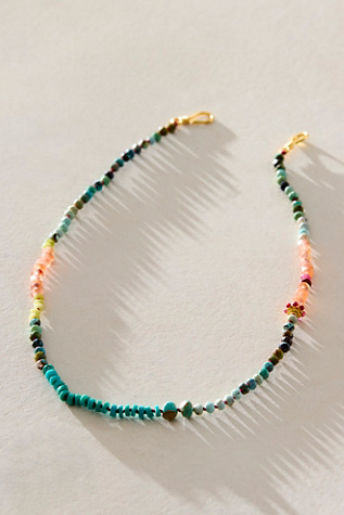 Meredith Waterstraat Rainbow Stone Necklace