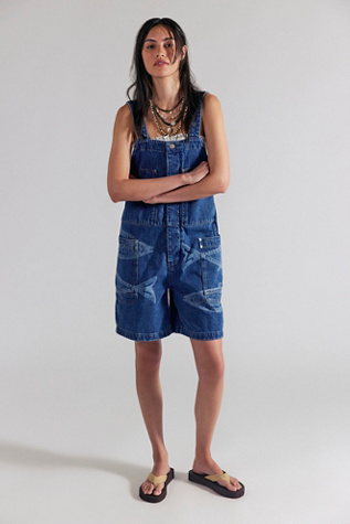 We The Free Set It Off Printed Shortalls